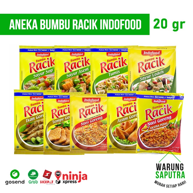 

Indofood Aneka Bumbu Racik Bandung 20 gr