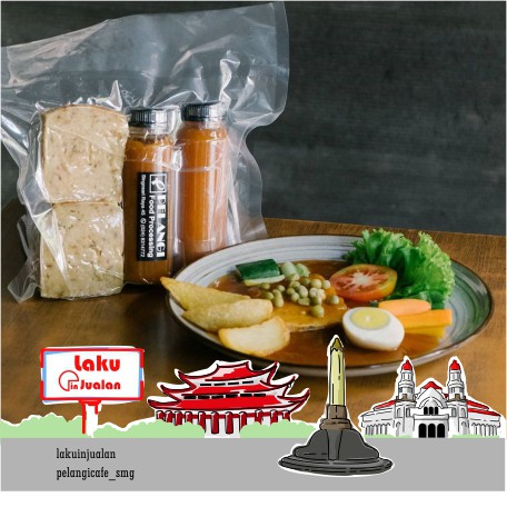 

KULINER SEMARANG PELANGI CAFE GALANTINE GALANTIN AYAM VACUUM VACUM VAKUM