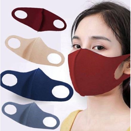 DODORY MS01 Masker Scuba Kain Dewasa Dan Anak Warna Polos Earloop