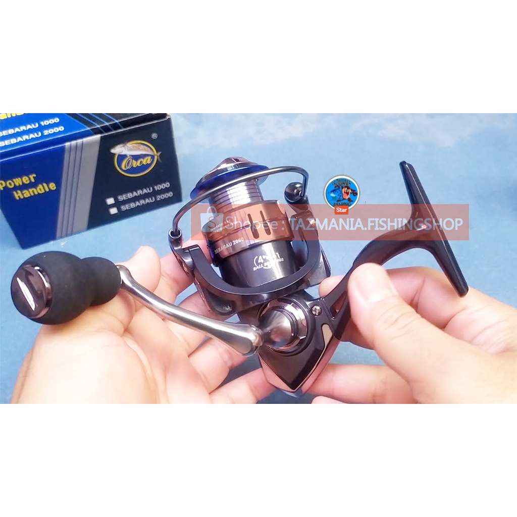 Reel Orca Sebarau REEL ORCA SEBARAU POWER HANDLE 1000 GROSIR