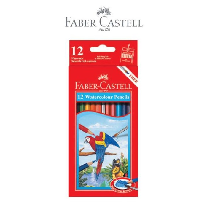 

Pensil Warna Faber Castell isi 12 warna Color Pencils murah