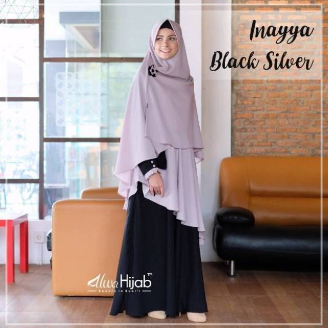 15 Trend Terbaru Gamis Inayah Alwa Hijab Angela T Graff