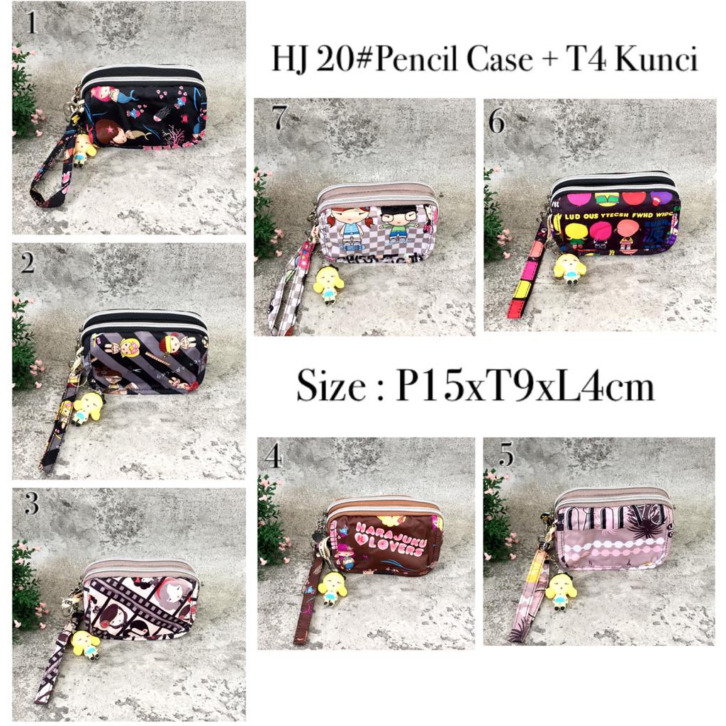 

Harajuku Pencil Case + Tempat Kunci