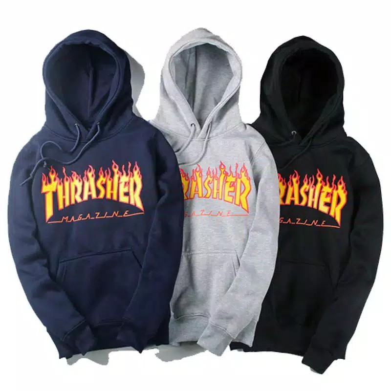 Jaket Hoodie Thrasher Sweater Hoodie Thrasher