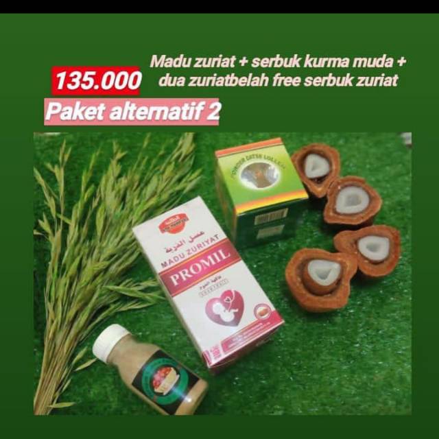 

READY MADU ZURIAT + SERBUK KURMA + DUA ZURIATBELAH FREE SERBUK ZUTIAT