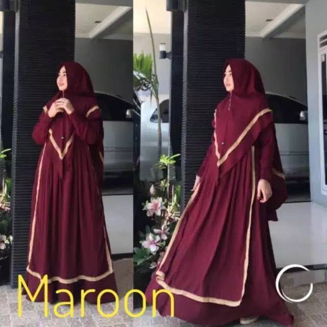 Gamis syari set by glz