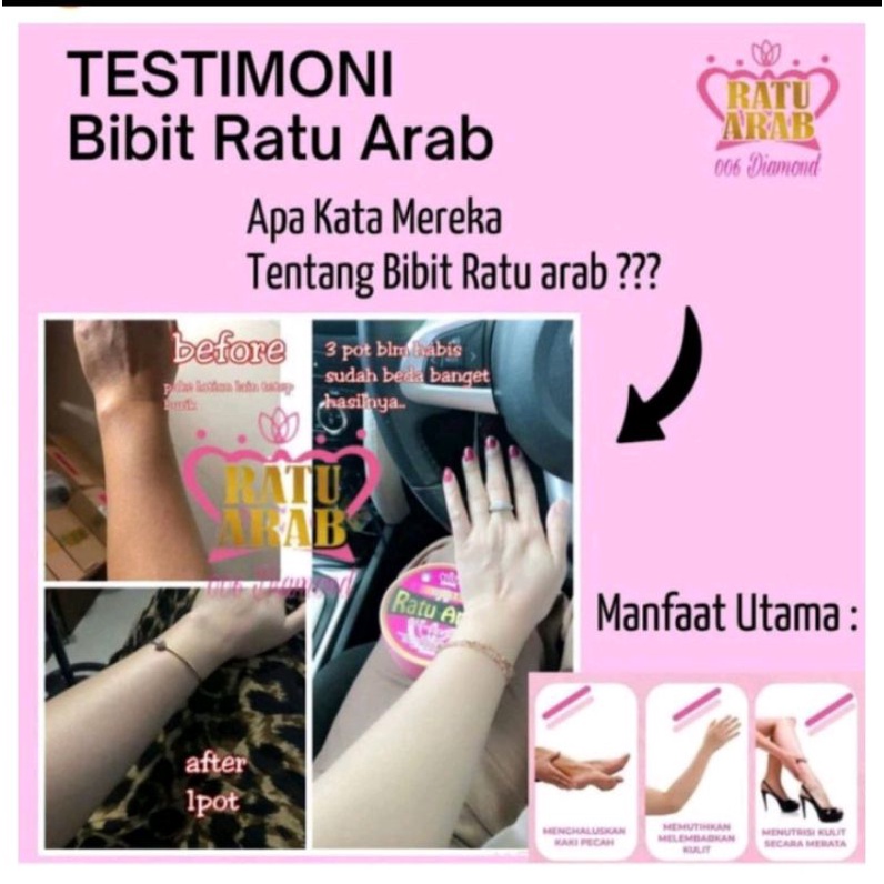BIBIT RATU ARAB (GK SKINCARE)