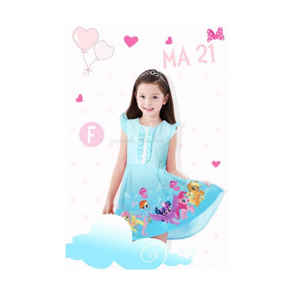 DRESS ANAK MY LITTLE PONY MA 21 F
