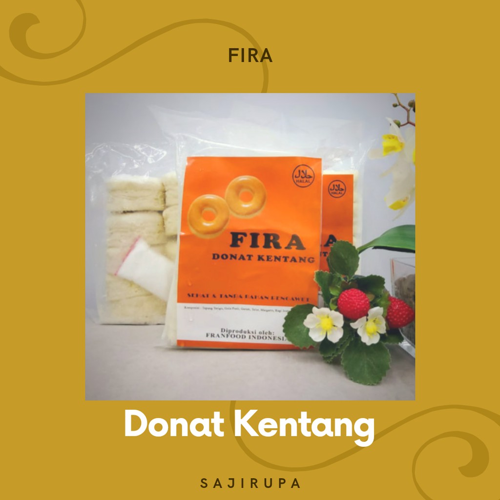 

Donat Kentang Fira Isi 10 Pcs