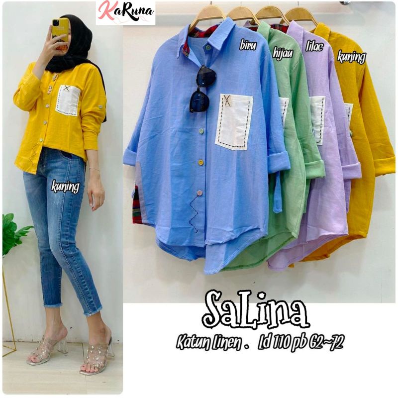SALINA BLOUSE BY KARUNA (100% ORIGINAL BY KARUNA)