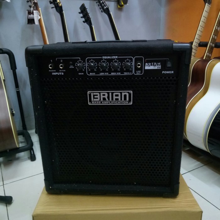 bass-gitar-amplifier- brian ampli gitar &amp; bass 10 inch 2 input -amplifier-gitar-bass.