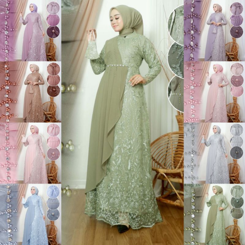 KEBAYA ORIGINAL//KEBAYA MODERN//GAMIS MAUDY 6//By Novie Kebaya