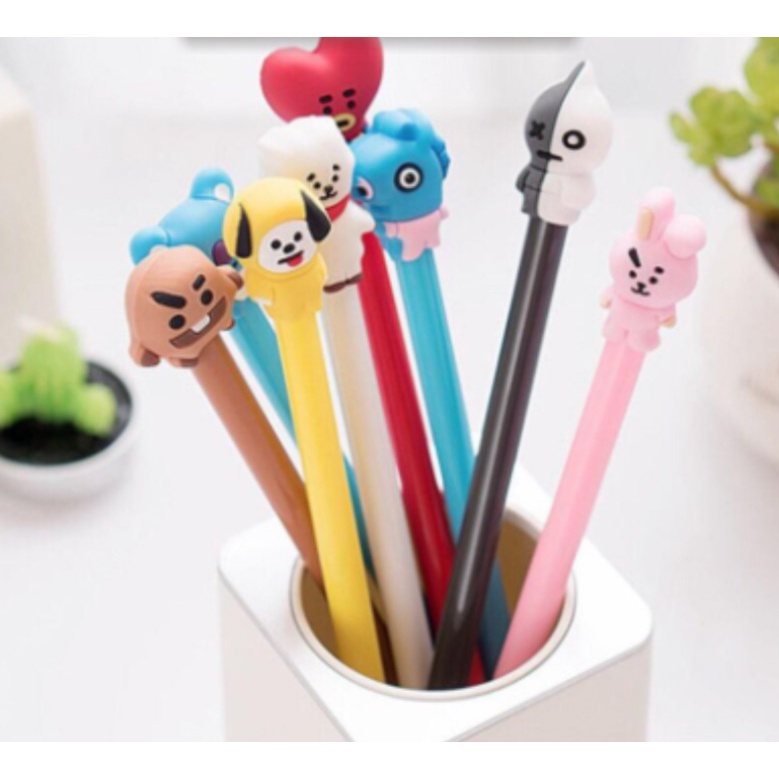 

KPOP PENA PULPEN PENSIL GEL LUCU CUTE KARAKTER