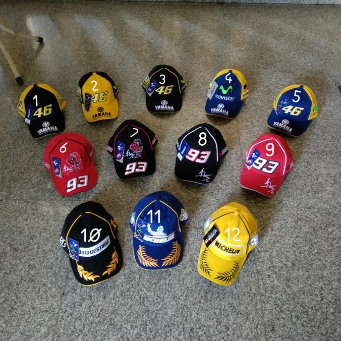 Yuk Di Order Kakak Grosir Topi Motogp Valentino Rossi, Marc Marquez, & Jorge Lorenzo Terlaris
