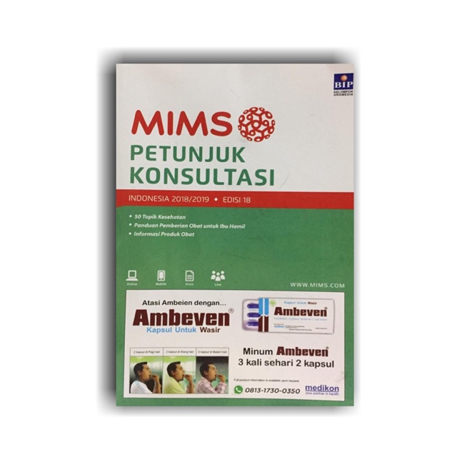 Mims petunjuk konsultasi 2018-2019