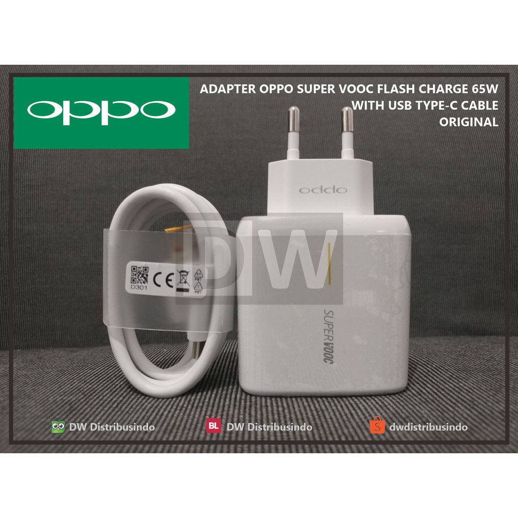 CHARGER REALME 7 PRO X7 PRO SUPER VOOC SUPER DART 65W OPPO