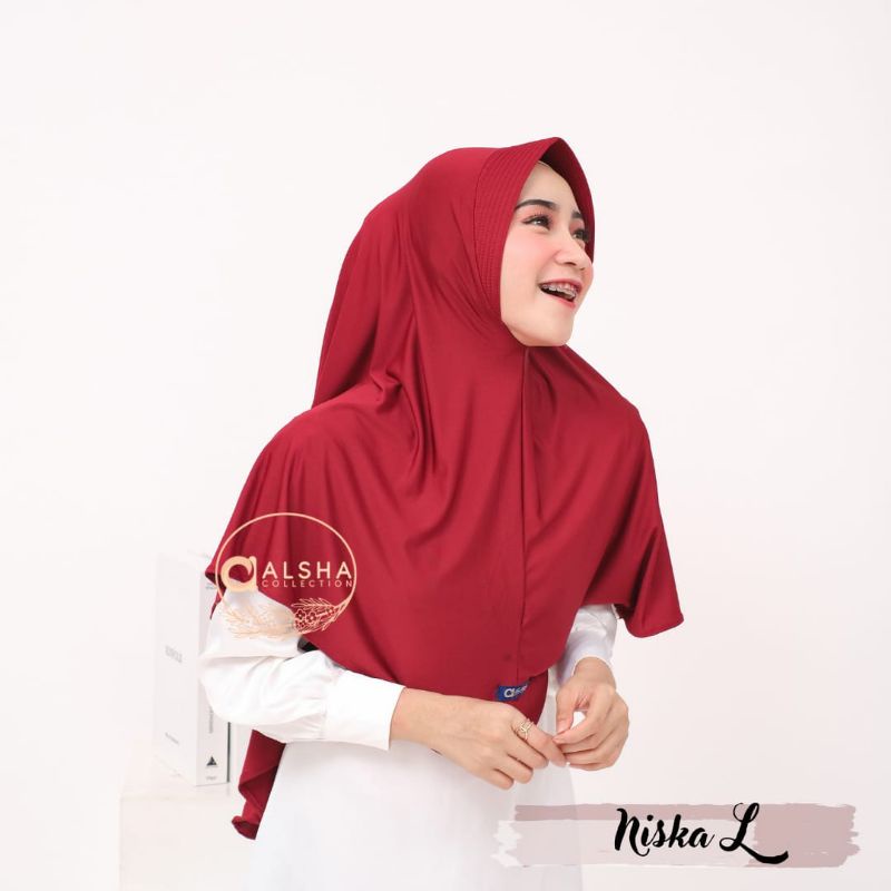 Jilbab Bergo Simple Maryam Niska L Ori Alsha