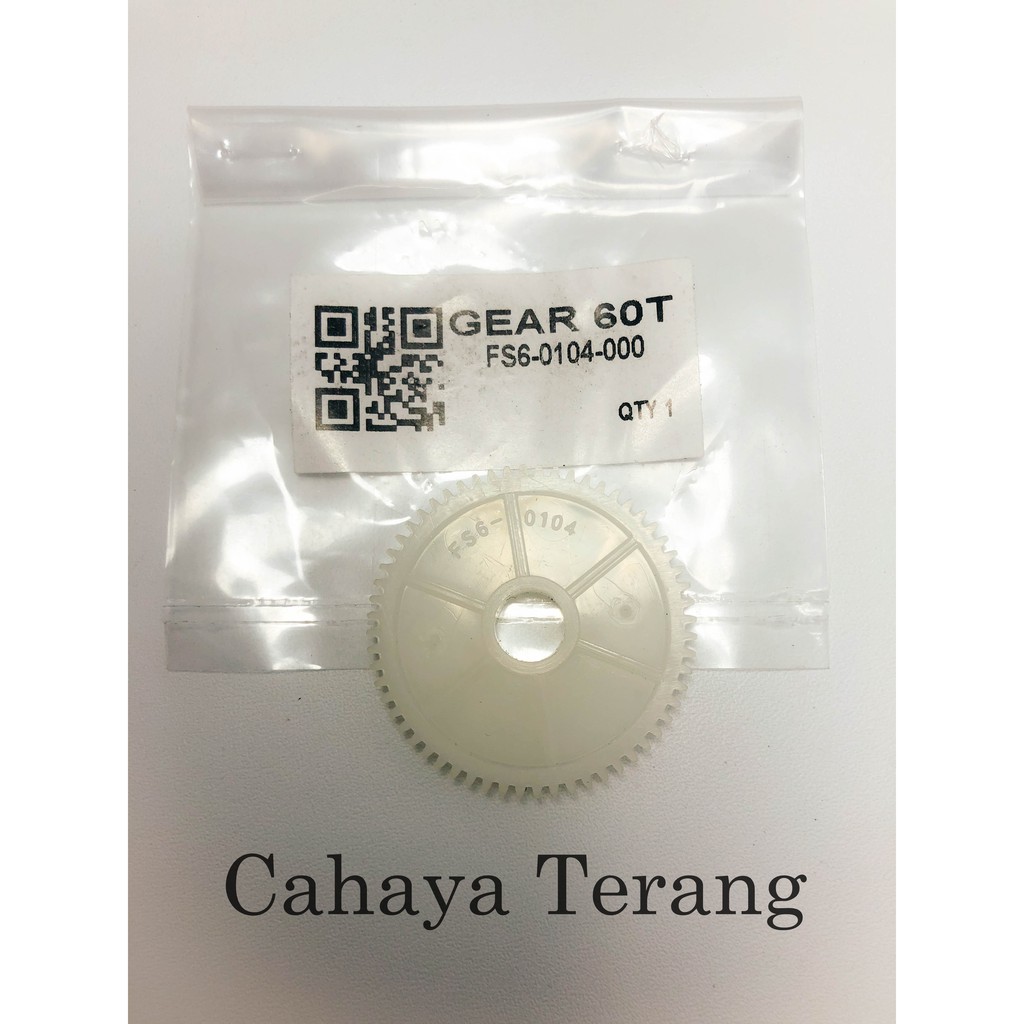 Gear Web 60T Fotocopy Canon IR 6000/6570/5075 FS6-0104-000 Lokal