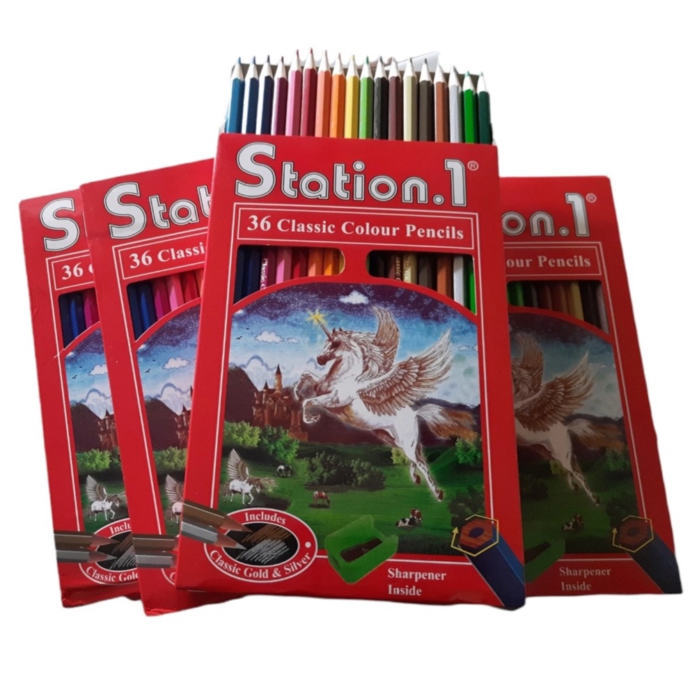 

Pensil Warna Station.1 36 Classic Colour Pencils