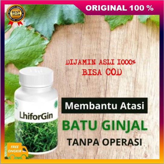 [BISA COD] Lhiforgin Rahasia Alami Mengatasi Batu Ginjal Sampai Tuntas ORIGINAL BPOM