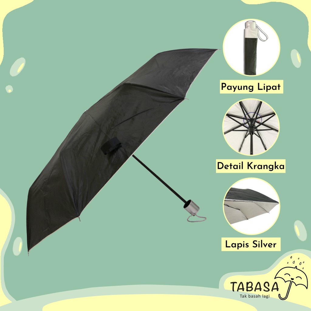 Umbrella Payung Lipat Otomatis Korea Anti Uv Protection Jepang Stylish Unik Cantik Ke39