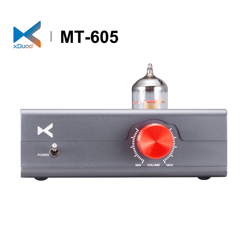 Xduoo MT-605 Power Amplifier Digital 12AU7 Tabung TI TAP3116 Amp Chip Output Power 30W Channel