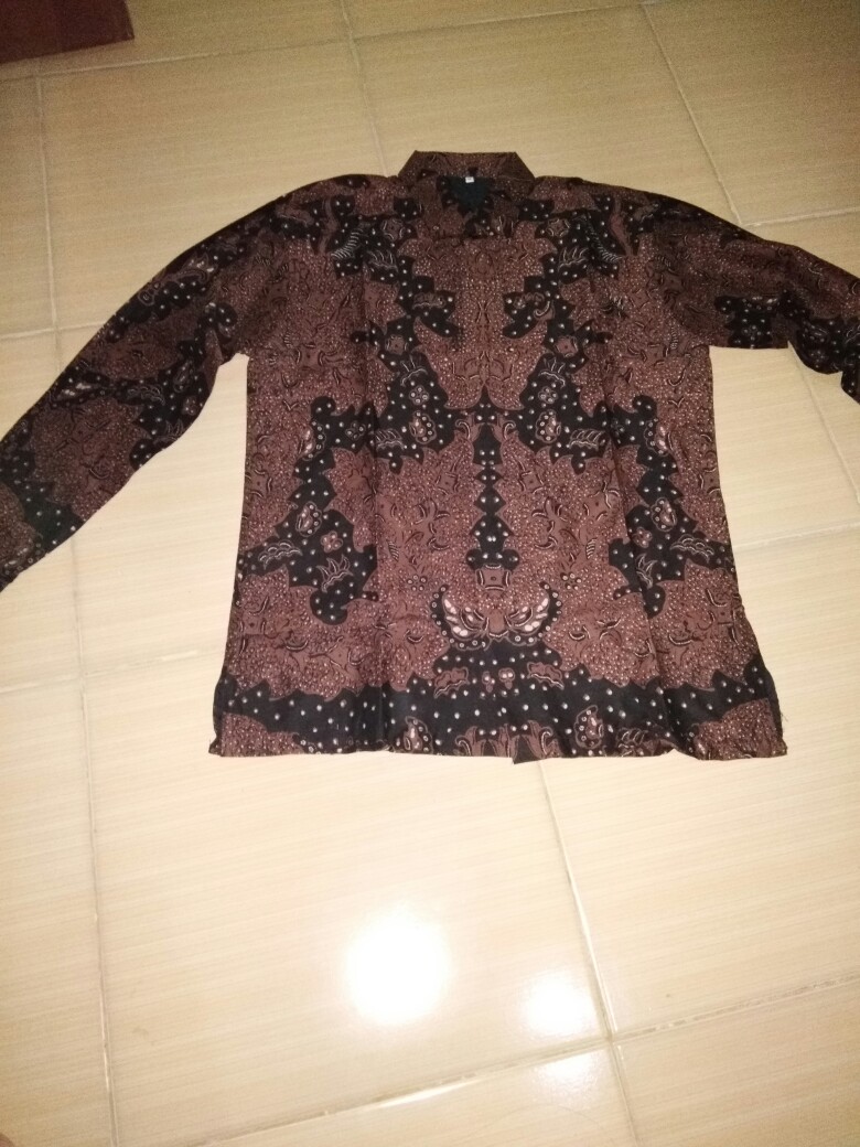 Batik Kanaya Perwira Batik Lengan Panjang Full Furing Katun Halus Sragenan Hq Size M-xxl Batik Solo