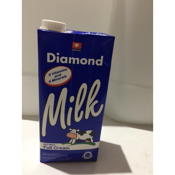 

Susu UHT Full cream Diamond