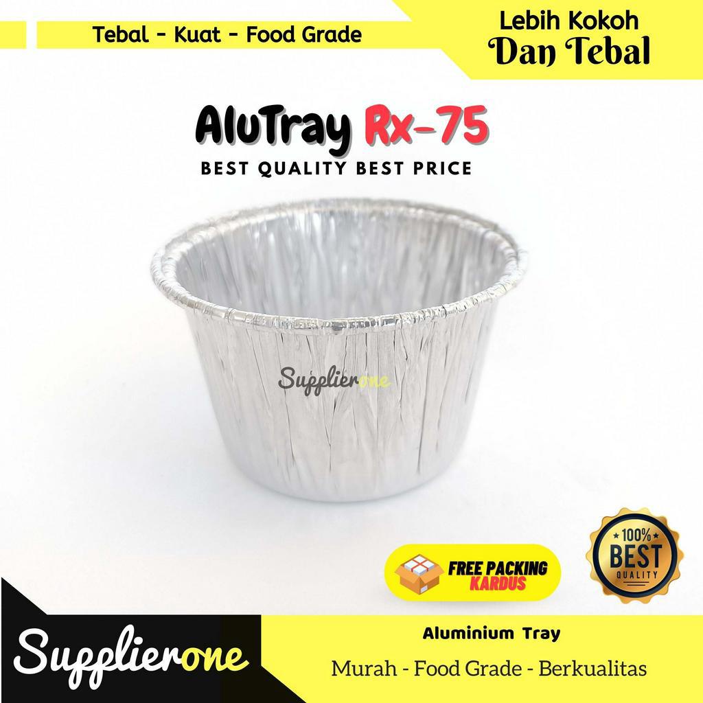 Alu Tray Rx-75  / Alumunium Tray / Alumunium Cup / Muffin Alumunium / Tray Alumunium