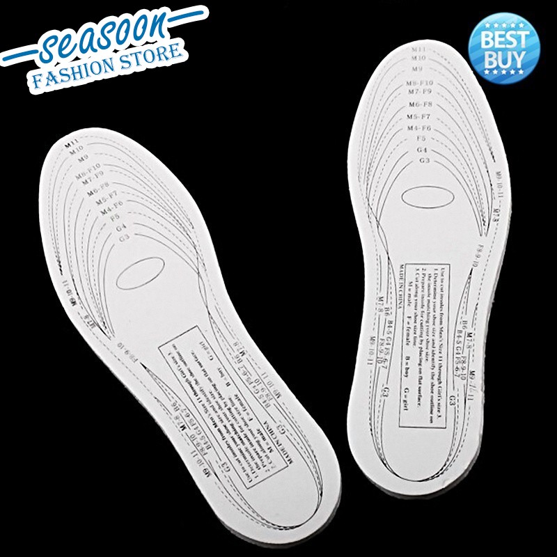 Insole Sisipan Sepatu Pereda Sakit Tumit Kaki Untuk Pria dan Wanita, Bahan Lembut dan Nyaman Bisa Semua Ukuran (35-46)