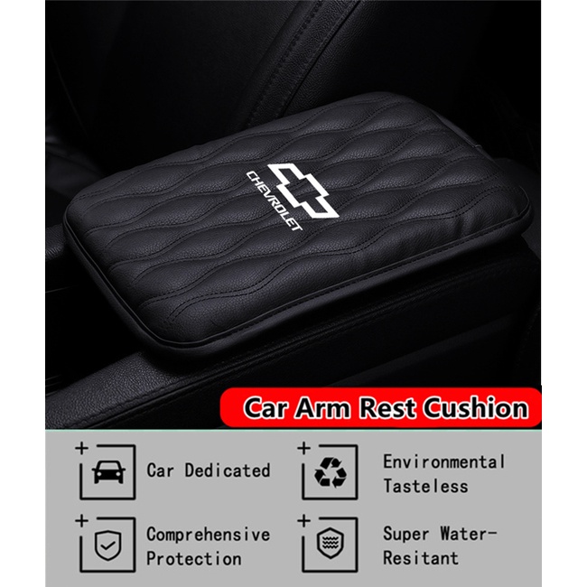 Bantalan Sandaran Lengan Mobil Universal Bahan Kulit Untuk Chevrolet