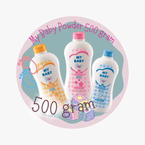 Bedak My Baby Powder 500 gram