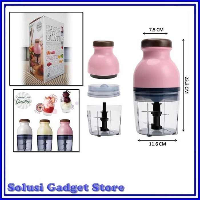 Hand Blender Capsule Cutter Blender Press Serbaguna mesin kapsul