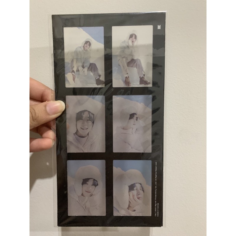 WINTER PACKAGE WINPACK 6 CUT FILM PHOTO JIMIN