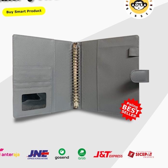 

2.2 Brands Festival Binder Polos (A5) 20 Ring + Custom Nama FREE Kertas & Pulpen #Terbagus
