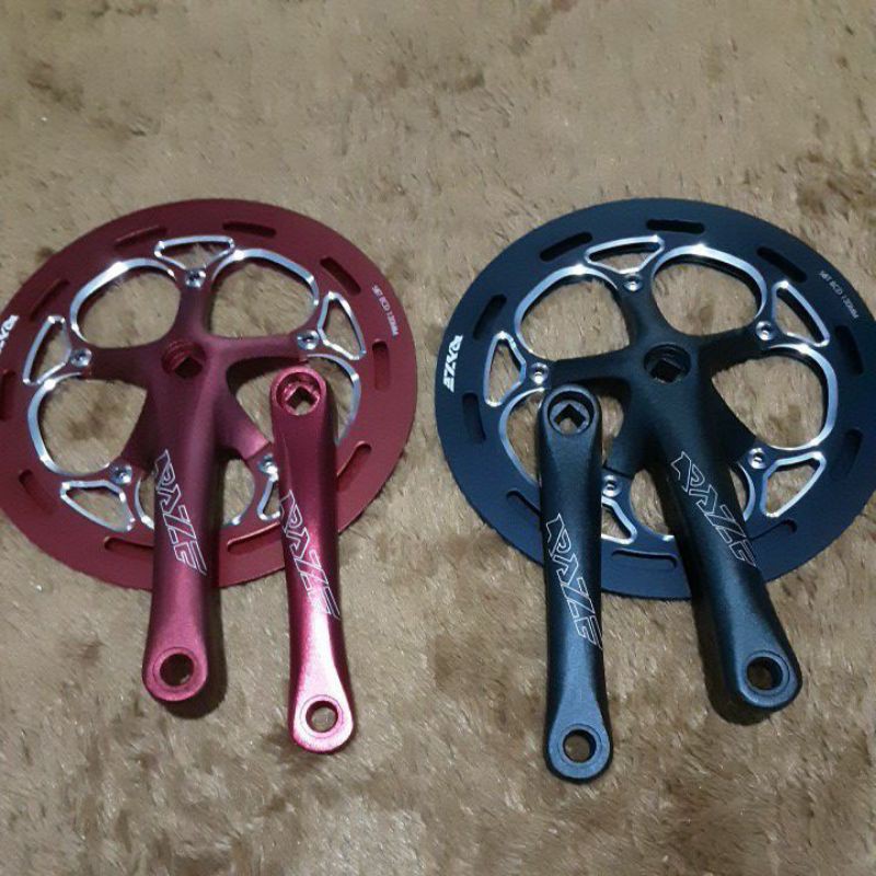 Crank set Sepeda Lipat Raze 54T / 56T