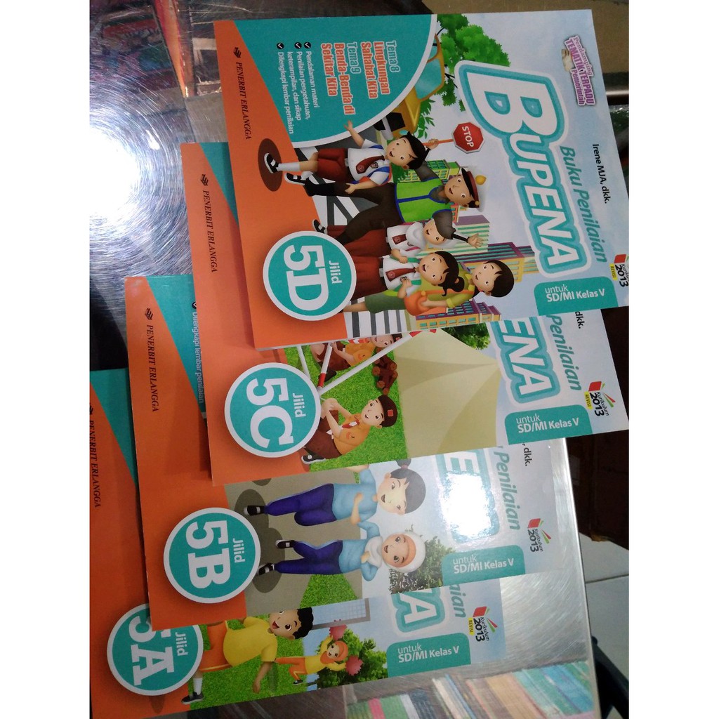 PAKET BUKU BUPENA KELAS 5 SD A sampai D Lengkap Revisi Murah