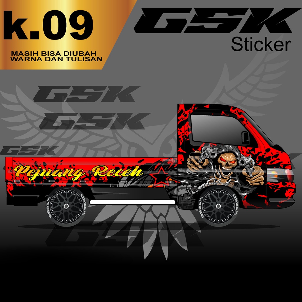 Decal Sticker New Carry Pick Up-Stiker Carry New k.09