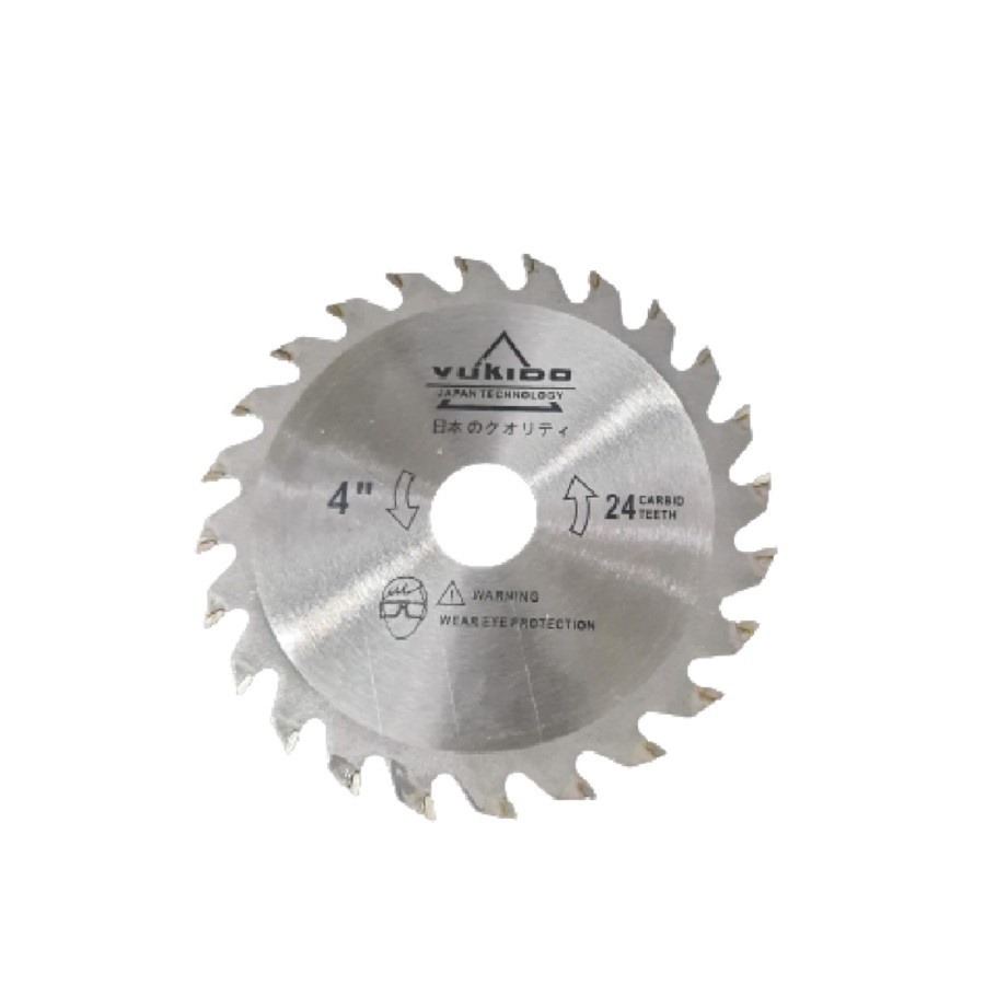 ANTI KICK BACK Saw blade TCT T24 / mata potong gergaji kayu 4-7 inch