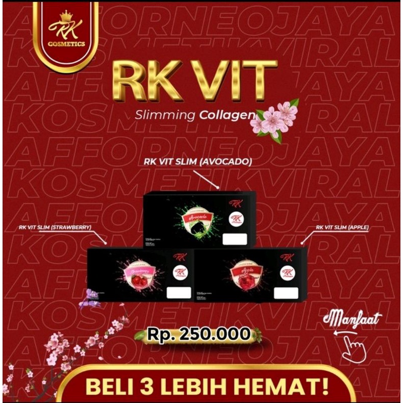 RK VIT Collagen Original (COD) Varian Strawberry