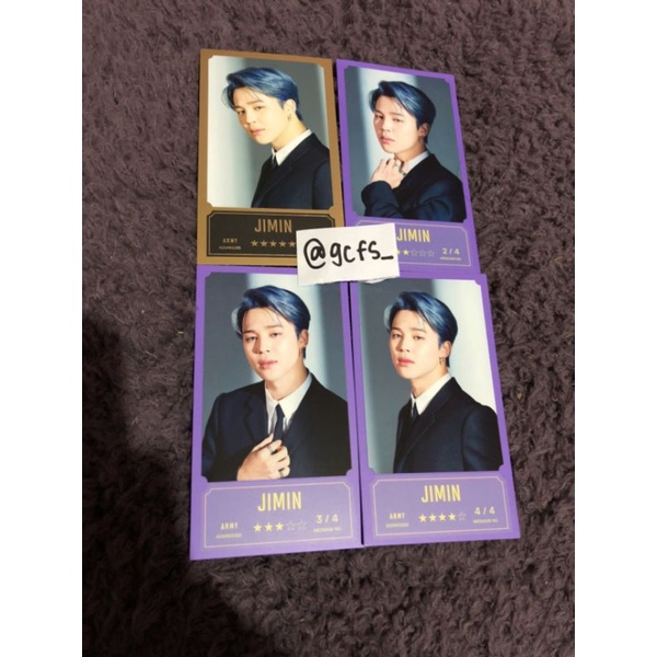 message photo photocard pc bbc jimin set
