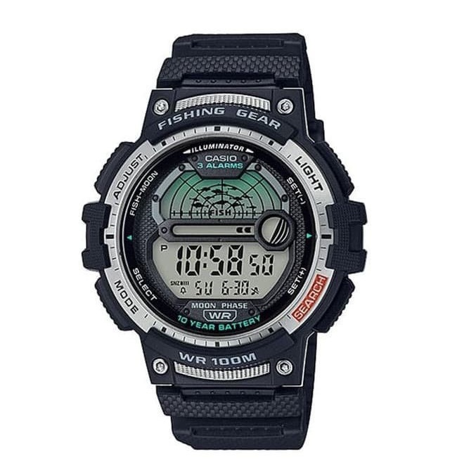 Casio Digital WS-1200H-1A / WS1200H-1A Digital Men Original & Garansi