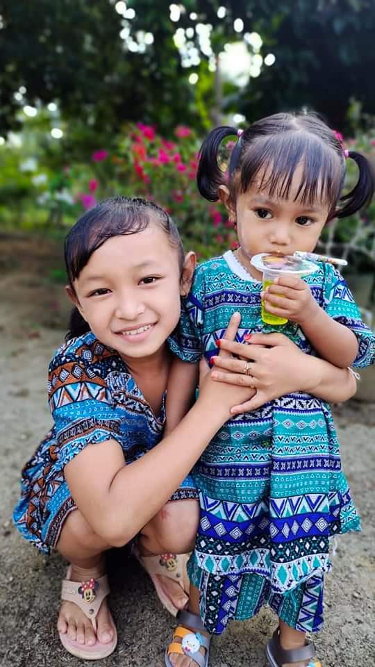Stelan Bali Anak | Stelan Batik Aqilah