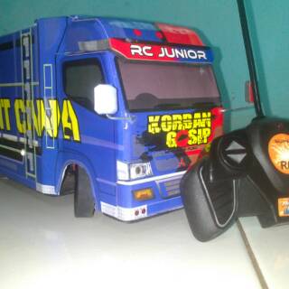 Miniatur truk canter remote control Shopee Indonesia