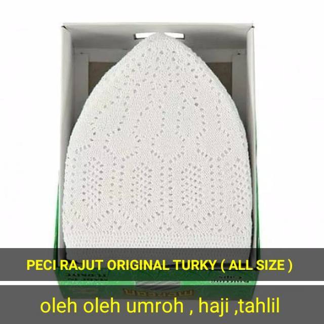 Peci Rajut Turki Original