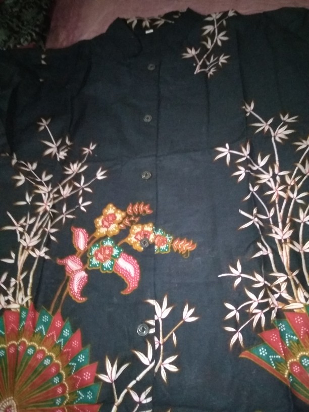 Atasan Batik Dolby Dolbi Dobby Doby Tenun Sutra Tulis Halus Katun Atbm Baron ,sarombit Atasan