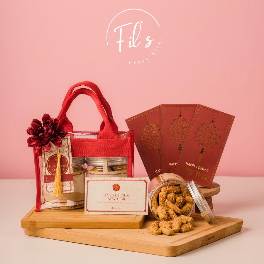 

Hampers Imlek / Hampers CNY / Bingkisan Imlek / Kue Kering Imlek / Hamper - isi 2