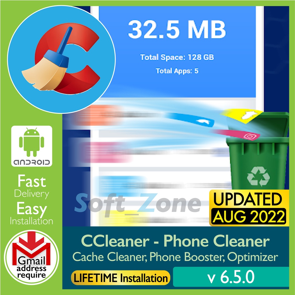 

CClnr – Phn Clnr v6.5.0 - Cch Clnr, Phn Bstr, Optmzr [SmrtPhn - Andrd] - Dgtl Dwnld