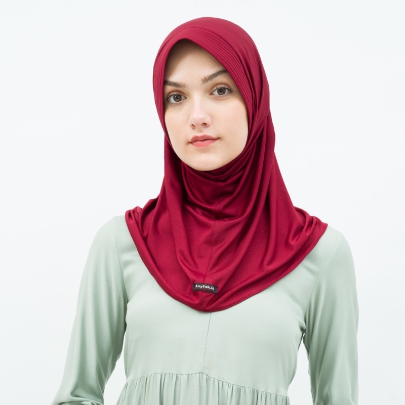 BERGO SPORT / JILBAB OLAHRAGA / HIJAB SPORT / HIJAB VOLLY KERUDUNG OLAHRAGA