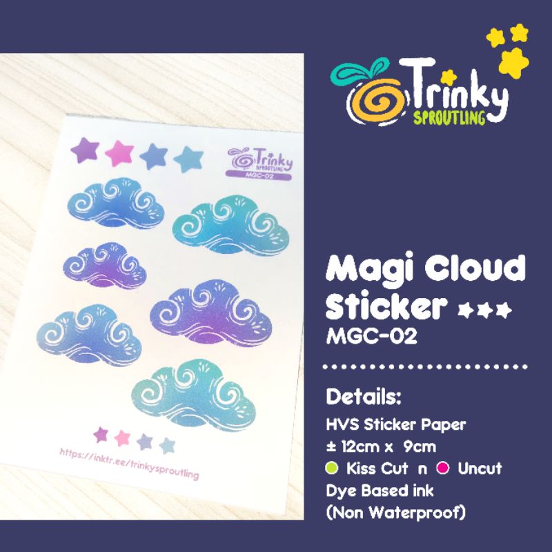 

TS Magi Cloud Sticker Deco HVS